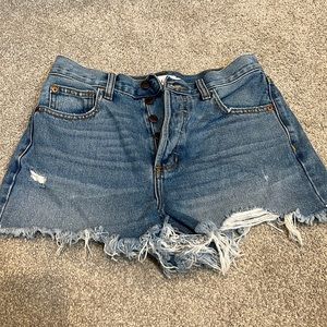 Jean shorts